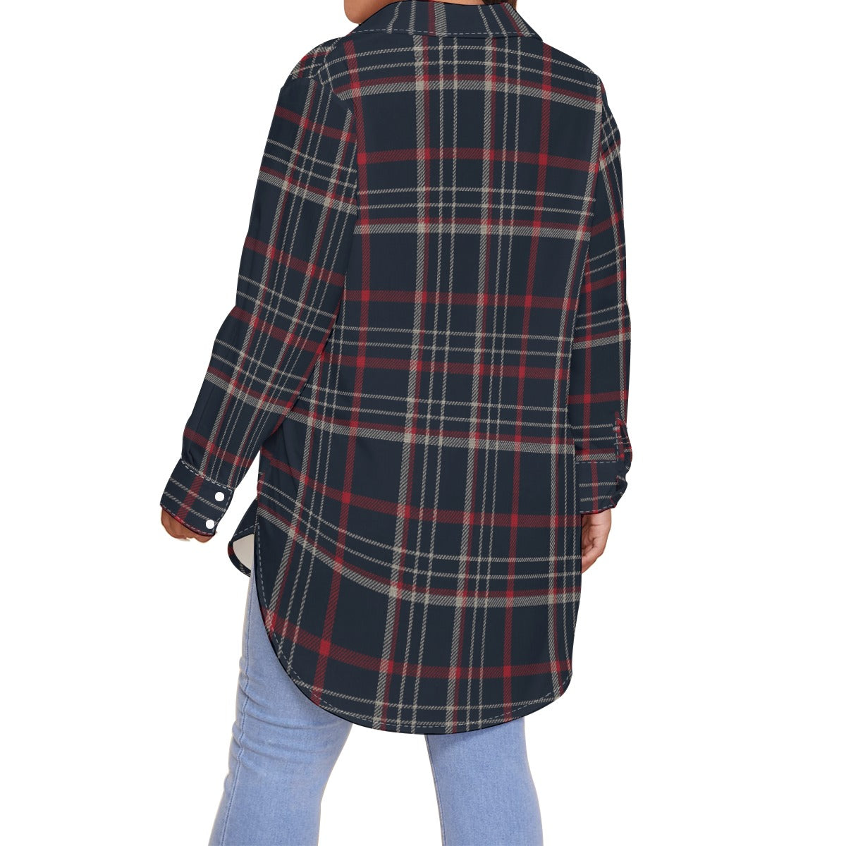connecticut huskies tartan plaid women shirt