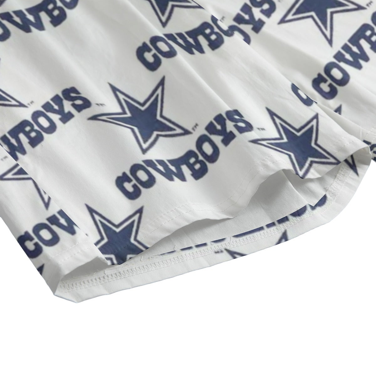 Dallas Cowboys Men's Sports Short | 115GSM Cotton poplin