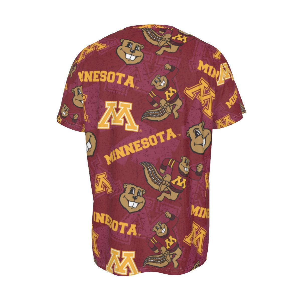 Minnesota Golden Gophers Short Sleeve T-Shirt White varsity sports apparel