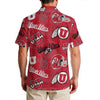 Utah Utes Men's Hawaiian Shirt|150GSM varsity sportswear product image 2.0
