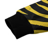 White Smoke Pittsburgh Football Yellow Black Zebra Fleece Jacket