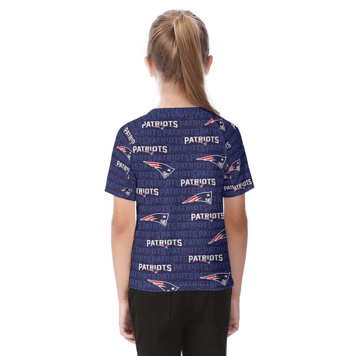 New England Patriots Kid's Raglan Sleeve T-shirt
