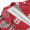 White Smoke Nebraska Football Suit Blazer