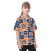 Auburn Tigers Kid's Hawaiian Vacation Shirt - Auburn aesthetic tee varsity sportswear product image 2.0