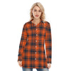 kansas jayhawks tartan plaid women shirt women tartan plaid game day fashion