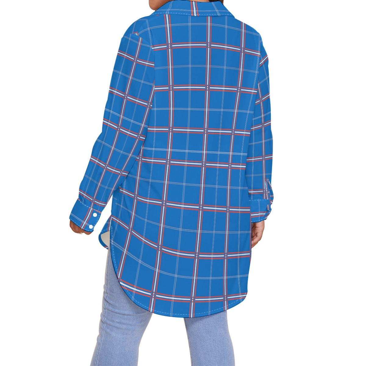 kansas jayhawks tartan plaid women shirt women tartan plaid game day fashion