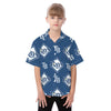 Tampa Bay Rays Kid's Hawaiian Vacation Shirt tampa bay rays baseball fan apparel game day outfit