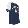 Japan Soccer T-Shirt Blue White – Japan Football Shirt Samurai Blue Fan Tee