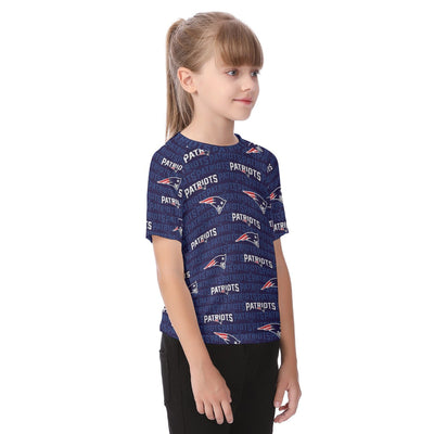 New England Patriots Kid's Raglan Sleeve T-shirt