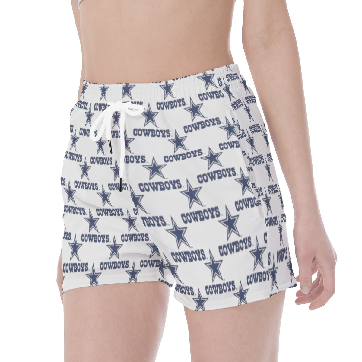 Dallas Cowboys Wide Waistband Sport Shorts streetwear fashion product image 3