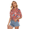 Illinois Urbana - Fighting Illini Women's V-neck Shirts White varsity sports apparel