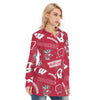 Wisconsin Madison Badgers Women's Long Shirt - Badgers football tee varsity sportswear product image 2.0