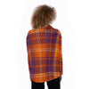auburn tigers tartan plaid orange navy  women tartan plaid game day shirt