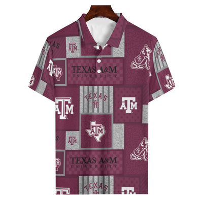 Texas A&M Aggies Polo Shirt | 180GSM - Aggies fan gear varsity sportswear product image 1.0