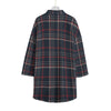 women huskies plaid football fashion top