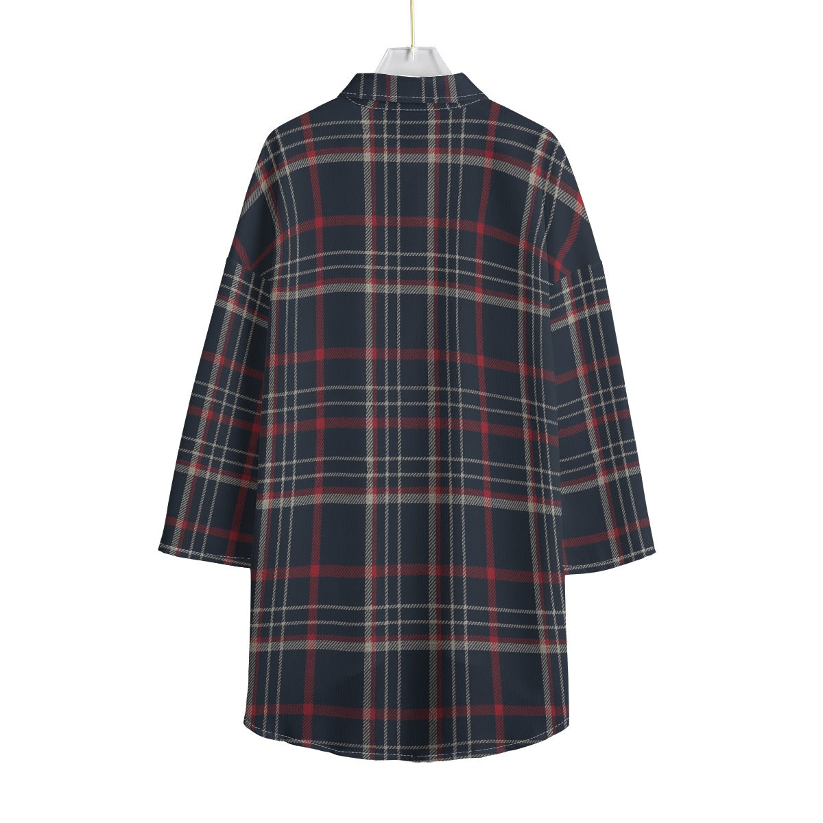 women huskies plaid football fashion top