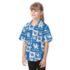 Kentucky Wildcats Kid's Hawaiian Vacation Shirt varsity sportswear product image 3.0