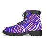 White Smoke Buffalo Football Short Boots