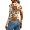 Texas at Austin - Longhorns Women's Mesh T-shirt White varsity sports apparel