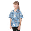 North Carolina Chapel Hill Tar Heels Kid's Hawaiian Vacation Shirt - ACC football apparel varsity sportswear product image 3.0
