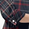 women tartan plaid streetwear shirt