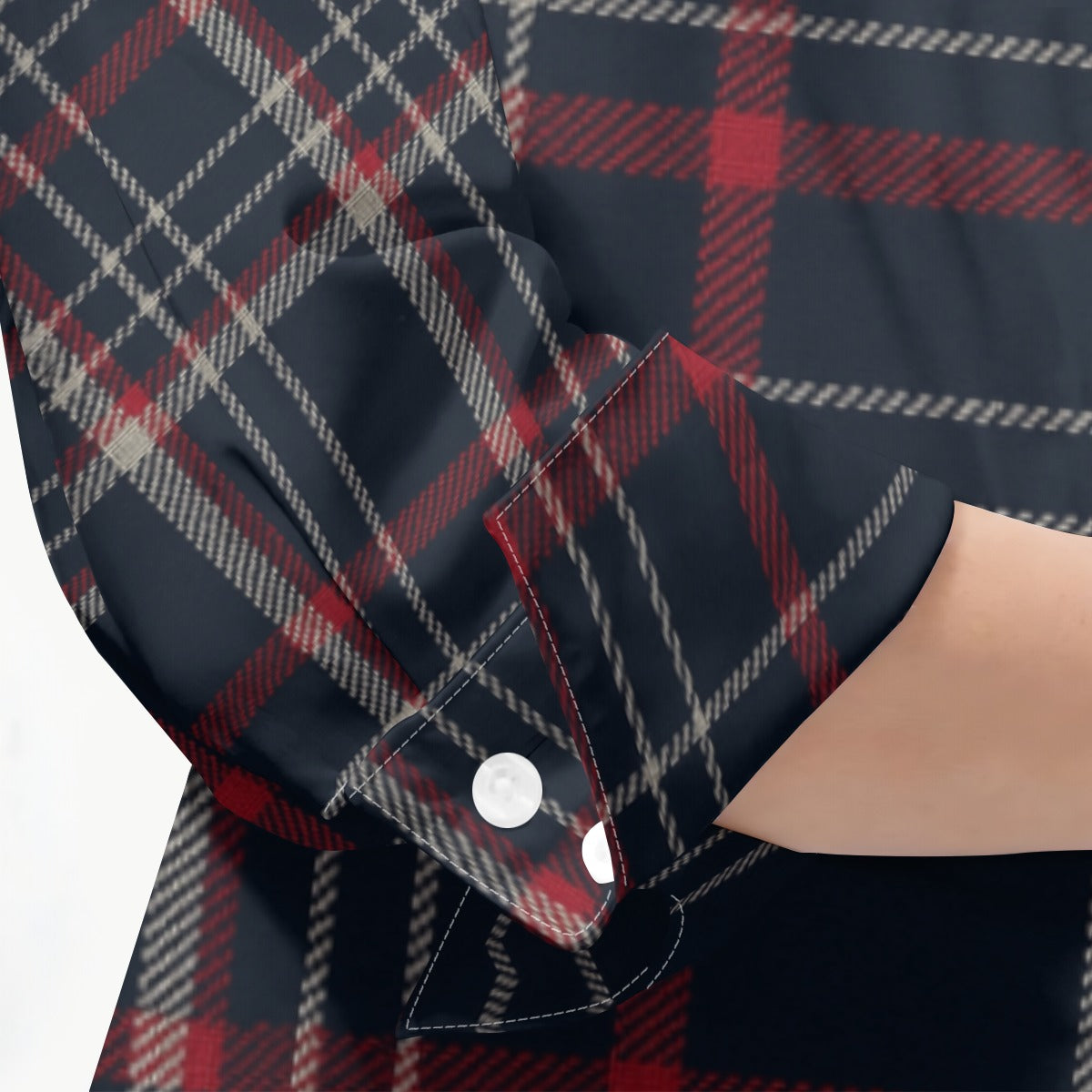 women tartan plaid streetwear shirt
