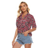 South Carolina Gamecocks Women's V-neck Shirts - college football fan gear varsity sportswear product image 3.0