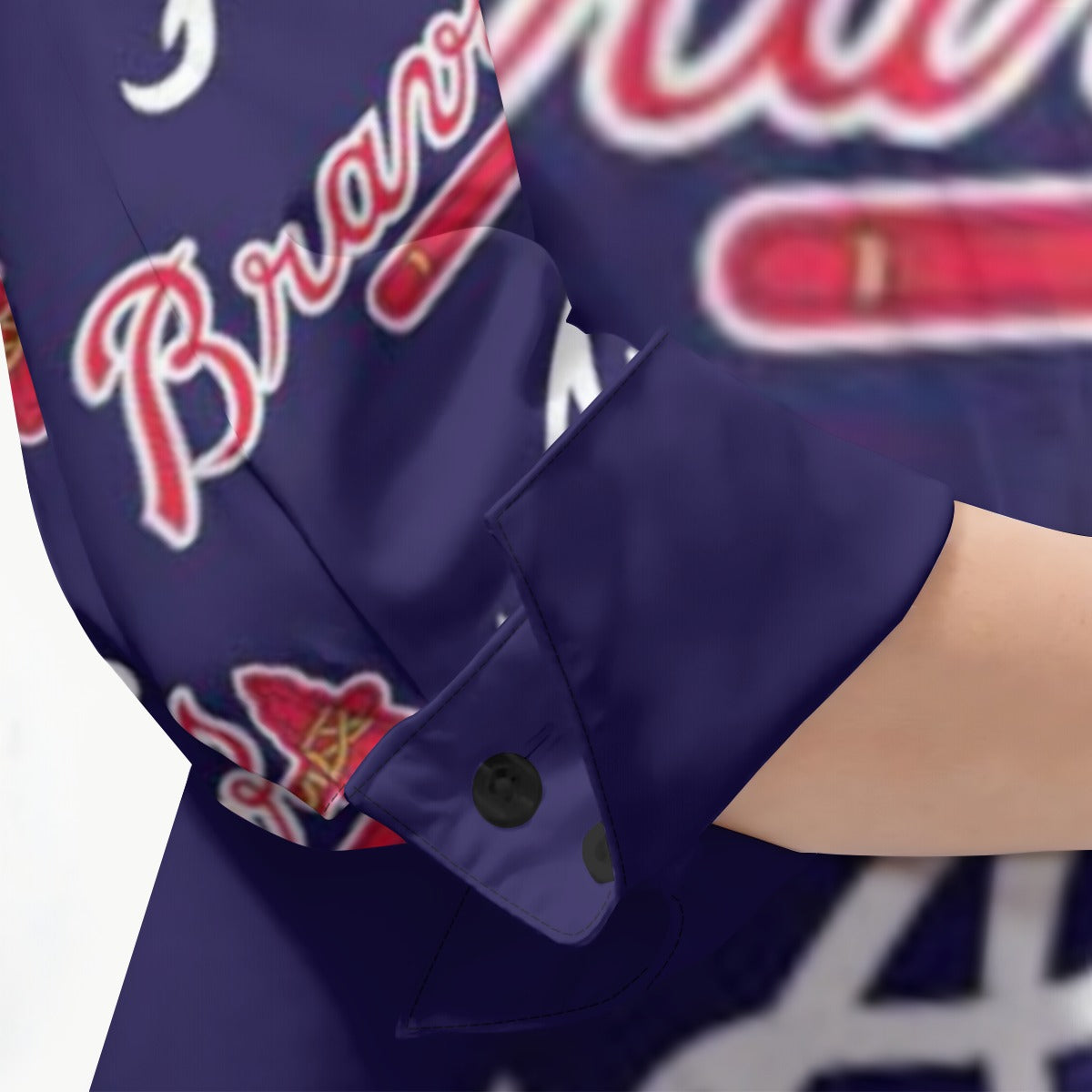 nan atlanta braves baseball fan apparel game day outfit