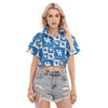 Kentucky Wildcats Women's Cropped Shirt varsity sportswear product image 1.0
