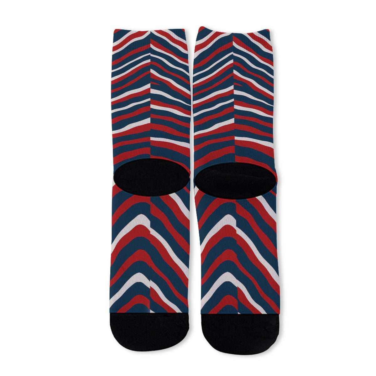 New England Patriots Zebra Socks