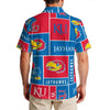 Kansas Jayhawks Men's Hawaiian Shirt|150GSM varsity sportswear product image 2.0