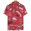 Nebraska Lincoln Cornhuskers Polo Shirt | 180GSM - Big Ten football apparel varsity sportswear product image 2.0