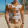 Texas at Austin - Longhorns Men's V-Neck T-Shirt White varsity sports apparel
