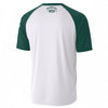 White Smoke White and Green Philadelphia Football T-Shirt – Varsity Sports Graphic Tee Streetwear