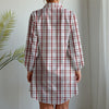 kansas jayhawks tartan plaid women shirt women tartan plaid game day fashion
