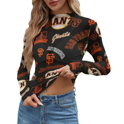 San Francisco Giants Women's Mesh T-shirt san francisco giants baseball fan apparel city game day outfit