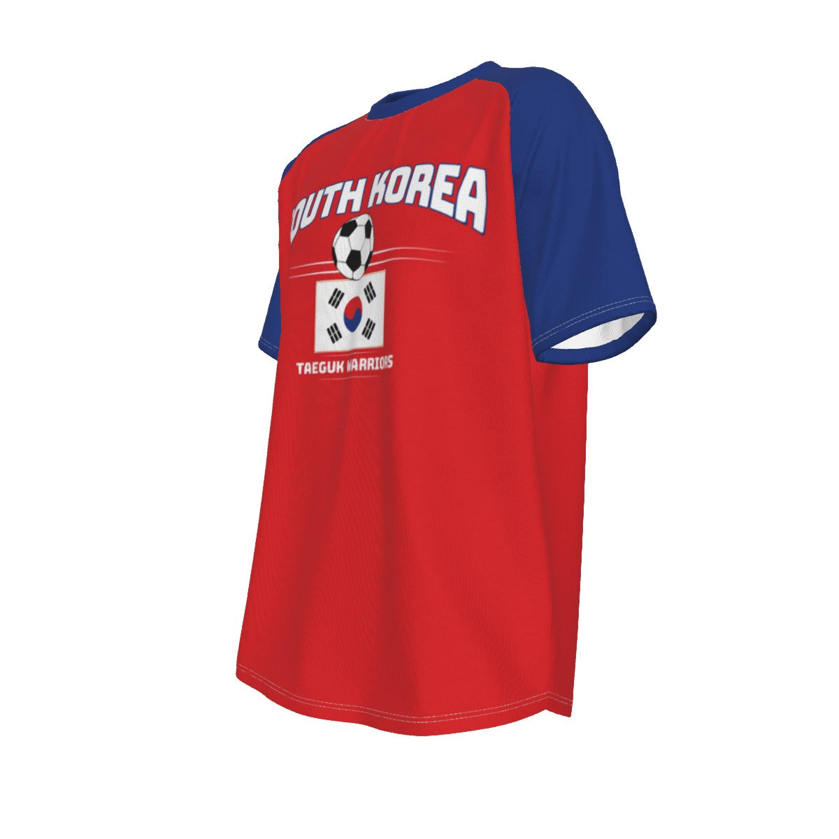 White Smoke South Korea Vintage Soccer T-Shirt – Retro 90s South Korea Football Fan Shirt Taeguk Warriors Style