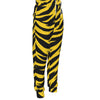 White Smoke Pittsburgh Football Yellow Black Zebra Sweatpants