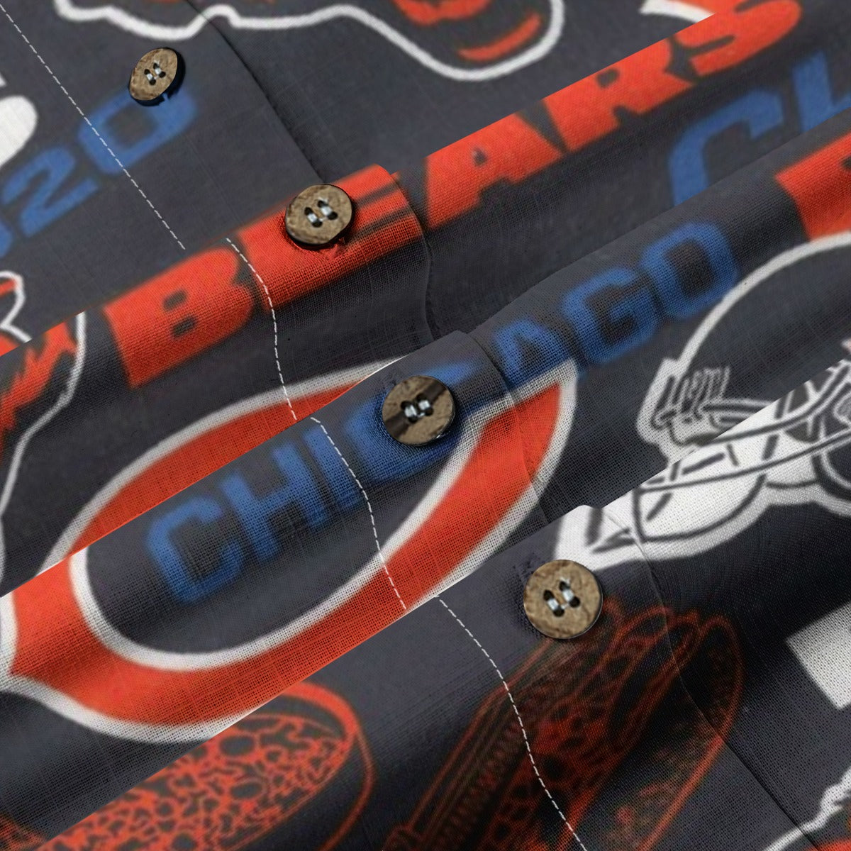 Chicago Bears Women's Shirt | 125GSM Cotton streetwear fashion product image 7