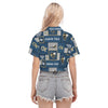 Georgia Tech Yellow Jackets Women's Cropped Shirt varsity sportswear product image 4.0