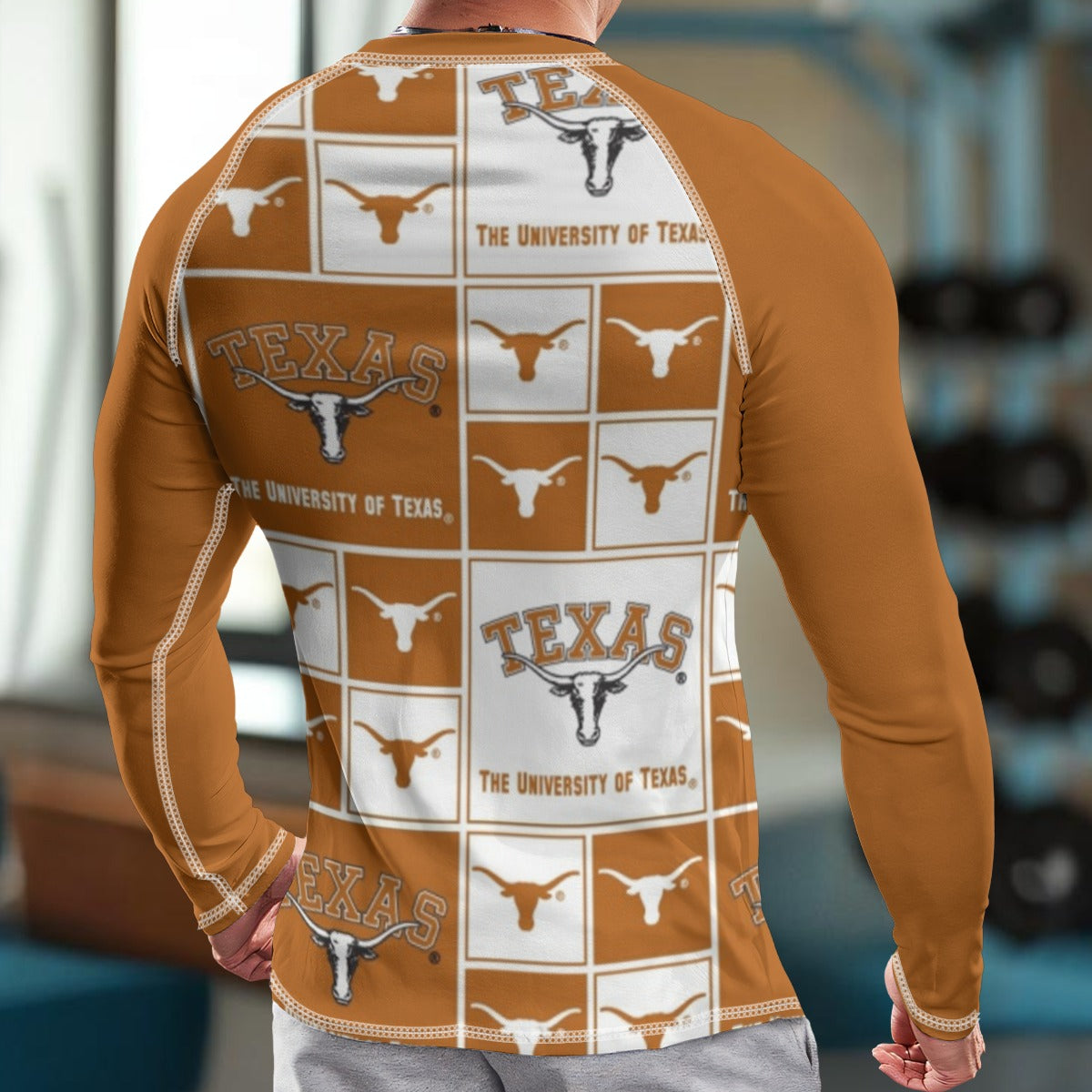 Texas at Austin - Longhorns Sports Long Sleeve T-Shirt White varsity sports apparel