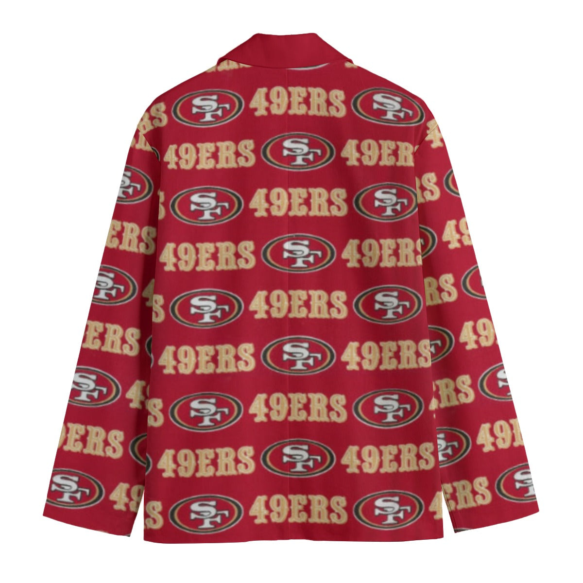 San Francisco football style red blazer – game day streetwear jacket streetwear fashion product image 6