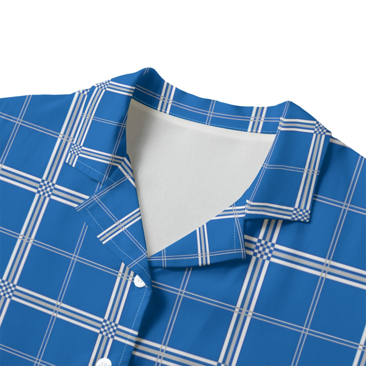 kentucky wildcats tartan plaid oversized button up women shirt women's hawaii shirt | rayon women tartan plaid game day fashion