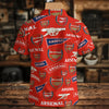 Arsenal FC  Men's Henley Shirt