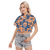 Auburn Tigers Women's Cropped Shirt - Auburn aesthetic tee varsity sportswear product image 3.0