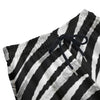 White Smoke Las Vegas Football Zebra Kid's Sweatpants | 310GSM Cotton – Black and White Game Day Streetwear