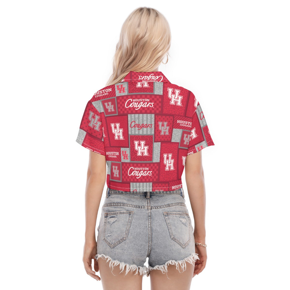 Houston Cougars Women's Cropped Shirt