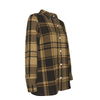 central florida knights tartan plaid black gold  women tartan plaid game day shirt