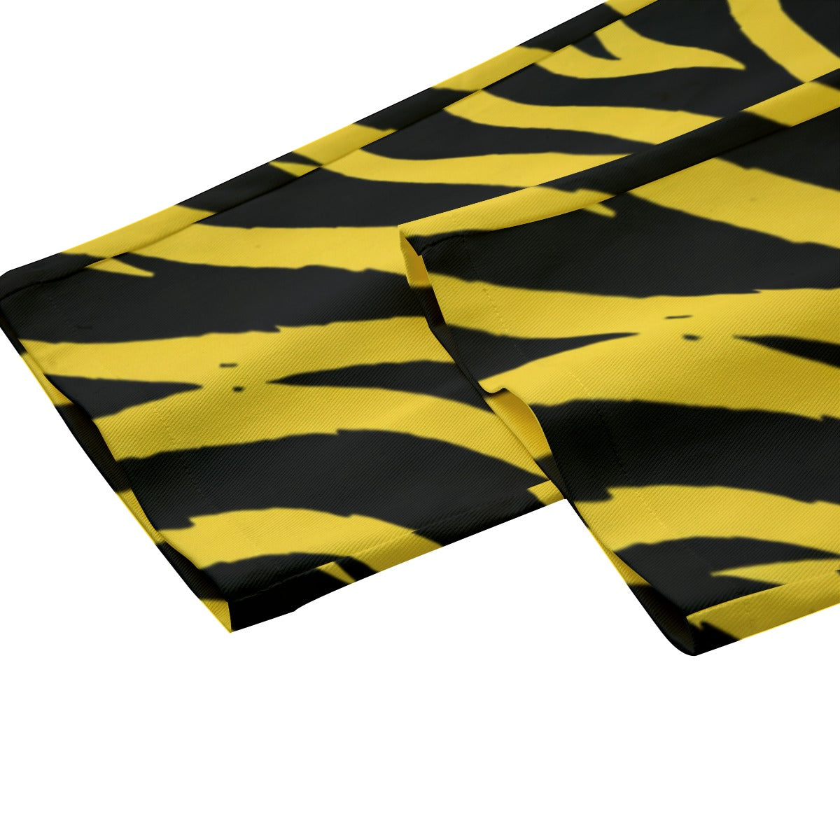 White Smoke Pittsburgh Football Yellow Black Zebra Unisex Straight Casual Pants | 245GSM Cotton