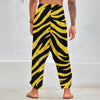 Gray Pittsburgh Football Yellow Black Zebra Men’s Harem Pants
